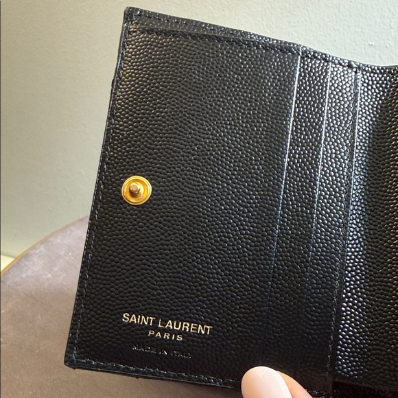 YSL Cassandre Matelasse Bi-Fold Wallet - Picture 6 of 8